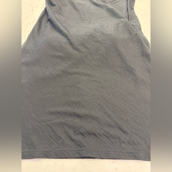 VINCENT JAMES 100% Merino Wool Bias Slip Midi Dress in Black Size Small VGUC - Picture 11 of 11